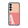 スリムプロテクションプレミアムケース［ オリジナル - initial two tone - A pink ］