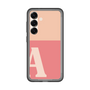 スリムプロテクションプレミアムケース［ オリジナル - initial two tone - A pink ］