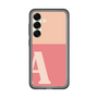 スリムプロテクションプレミアムケース［ オリジナル - initial two tone - A pink ］