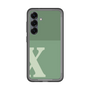スリムプロテクションプレミアムケース［ オリジナル - initial two tone - X green ］