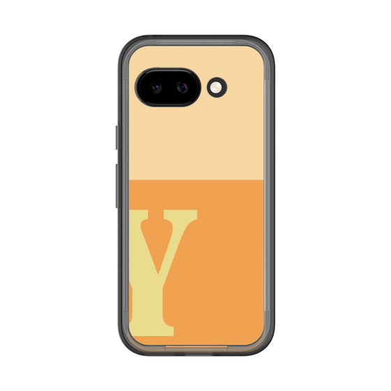 スリムプロテクションプレミアムケース［ オリジナル - initial two tone - Y orange ］