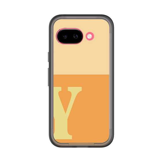スリムプロテクションプレミアムケース［ オリジナル - initial two tone - Y orange ］