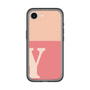 スリムプロテクションプレミアムケース［ オリジナル - initial two tone - Y pink ］
