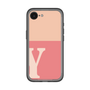スリムプロテクションプレミアムケース［ オリジナル - initial two tone - Y pink ］