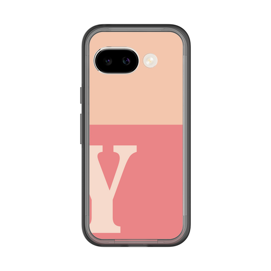 スリムプロテクションプレミアムケース［ オリジナル - initial two tone - Y pink ］