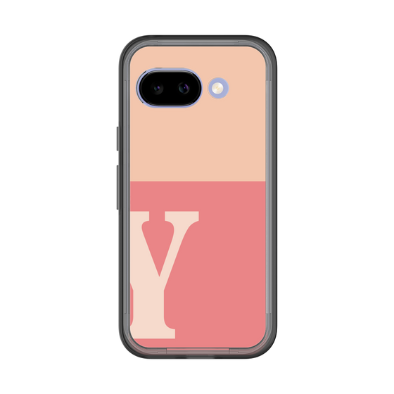 スリムプロテクションプレミアムケース［ オリジナル - initial two tone - Y pink ］