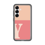 スリムプロテクションプレミアムケース［ オリジナル - initial two tone - Y pink ］