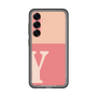スリムプロテクションプレミアムケース［ オリジナル - initial two tone - Y pink ］