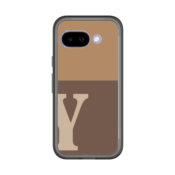 スリムプロテクションプレミアムケース［ オリジナル - initial two tone - Y brown ］