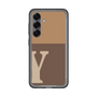 スリムプロテクションプレミアムケース［ オリジナル - initial two tone - Y brown ］