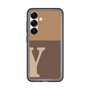 スリムプロテクションプレミアムケース［ オリジナル - initial two tone - Y brown ］