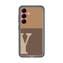 スリムプロテクションプレミアムケース［ オリジナル - initial two tone - Y brown ］