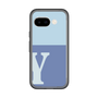 スリムプロテクションプレミアムケース［ オリジナル - initial two tone - Y blue ］
