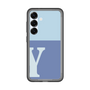 スリムプロテクションプレミアムケース［ オリジナル - initial two tone - Y blue ］