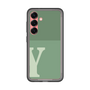 スリムプロテクションプレミアムケース［ オリジナル - initial two tone - Y green ］