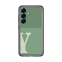 スリムプロテクションプレミアムケース［ オリジナル - initial two tone - Y green ］
