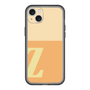 スリムプロテクションプレミアムケース［ オリジナル - initial two tone - Z orange ］