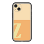 スリムプロテクションプレミアムケース［ オリジナル - initial two tone - Z orange ］