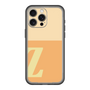 スリムプロテクションプレミアムケース［ オリジナル - initial two tone - Z orange ］