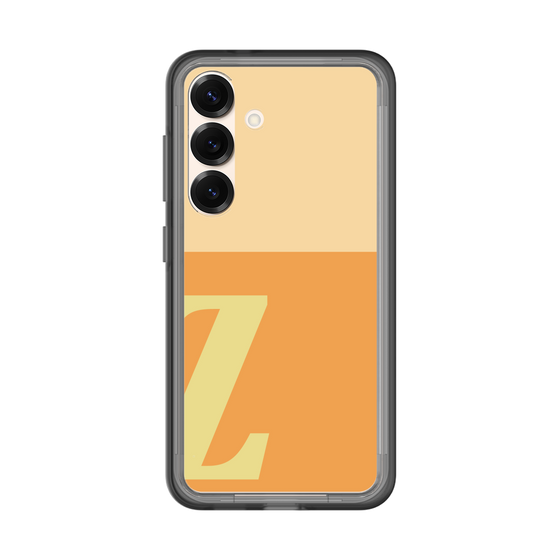 スリムプロテクションプレミアムケース［ オリジナル - initial two tone - Z orange ］