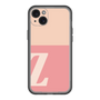 スリムプロテクションプレミアムケース［ オリジナル - initial two tone - Z pink ］