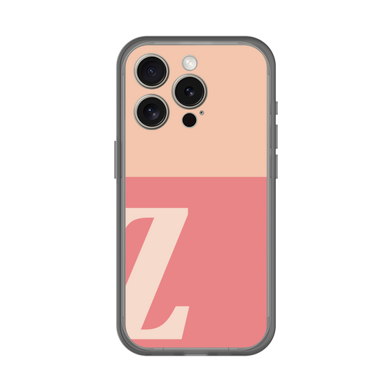 スリムプロテクションプレミアムケース［ オリジナル - initial two tone - Z pink ］