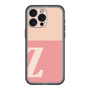 スリムプロテクションプレミアムケース［ オリジナル - initial two tone - Z pink ］