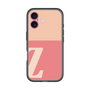 スリムプロテクションプレミアムケース［ オリジナル - initial two tone - Z pink ］