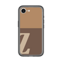 スリムプロテクションプレミアムケース［ オリジナル - initial two tone - Z brown ］