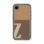 スリムプロテクションプレミアムケース［ オリジナル - initial two tone - Z brown ］