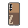 スリムプロテクションプレミアムケース［ オリジナル - initial two tone - Z brown ］