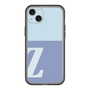 スリムプロテクションプレミアムケース［ オリジナル - initial two tone - Z blue ］