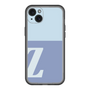 スリムプロテクションプレミアムケース［ オリジナル - initial two tone - Z blue ］