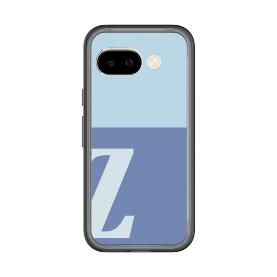 スリムプロテクションプレミアムケース［ オリジナル - initial two tone - Z blue ］