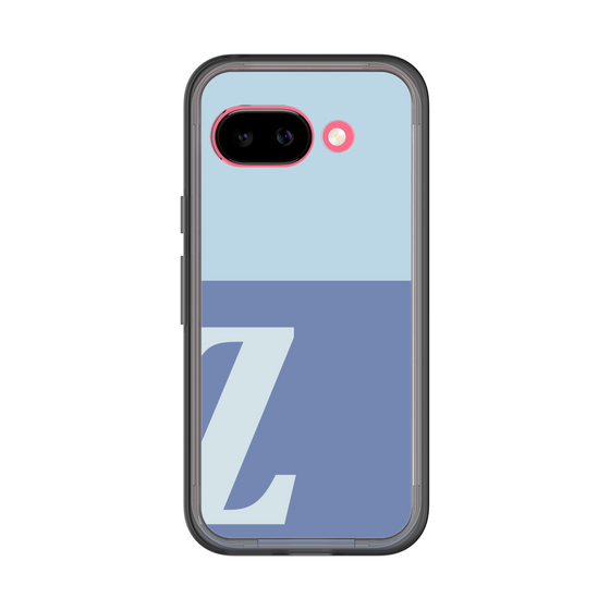 スリムプロテクションプレミアムケース［ オリジナル - initial two tone - Z blue ］
