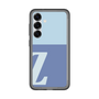 スリムプロテクションプレミアムケース［ オリジナル - initial two tone - Z blue ］
