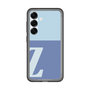 スリムプロテクションプレミアムケース［ オリジナル - initial two tone - Z blue ］