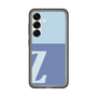 スリムプロテクションプレミアムケース［ オリジナル - initial two tone - Z blue ］