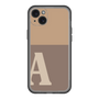スリムプロテクションプレミアムケース［ オリジナル - initial two tone - A brown ］