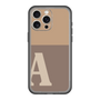 スリムプロテクションプレミアムケース［ オリジナル - initial two tone - A brown ］