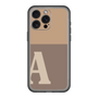 スリムプロテクションプレミアムケース［ オリジナル - initial two tone - A brown ］