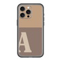スリムプロテクションプレミアムケース［ オリジナル - initial two tone - A brown ］