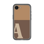 スリムプロテクションプレミアムケース［ オリジナル - initial two tone - A brown ］