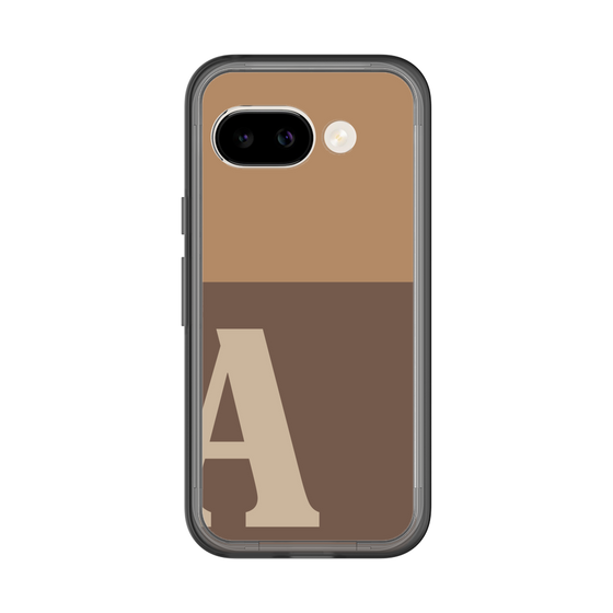 スリムプロテクションプレミアムケース［ オリジナル - initial two tone - A brown ］