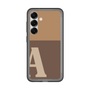スリムプロテクションプレミアムケース［ オリジナル - initial two tone - A brown ］