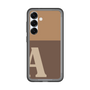 スリムプロテクションプレミアムケース［ オリジナル - initial two tone - A brown ］