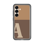 スリムプロテクションプレミアムケース［ オリジナル - initial two tone - A brown ］