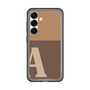 スリムプロテクションプレミアムケース［ オリジナル - initial two tone - A brown ］