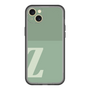 スリムプロテクションプレミアムケース［ オリジナル - initial two tone - Z green ］