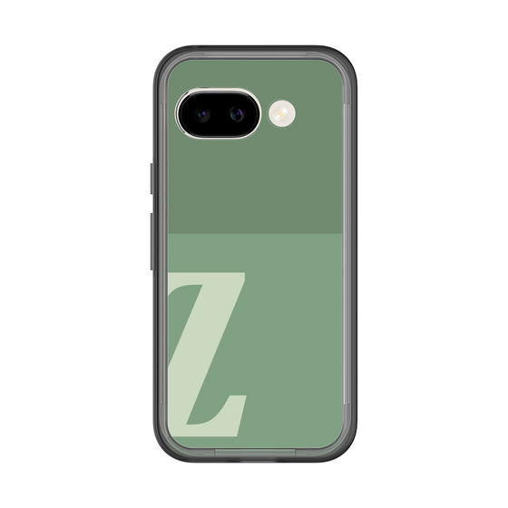 スリムプロテクションプレミアムケース［ オリジナル - initial two tone - Z green ］